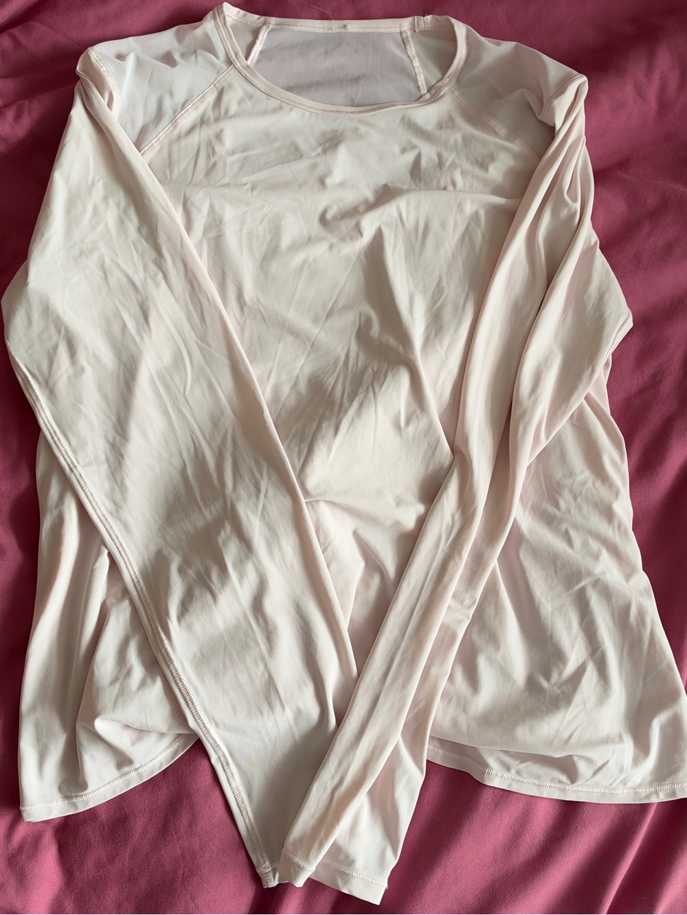 Lululemon Light Pink Long-Sleeve Women's Top